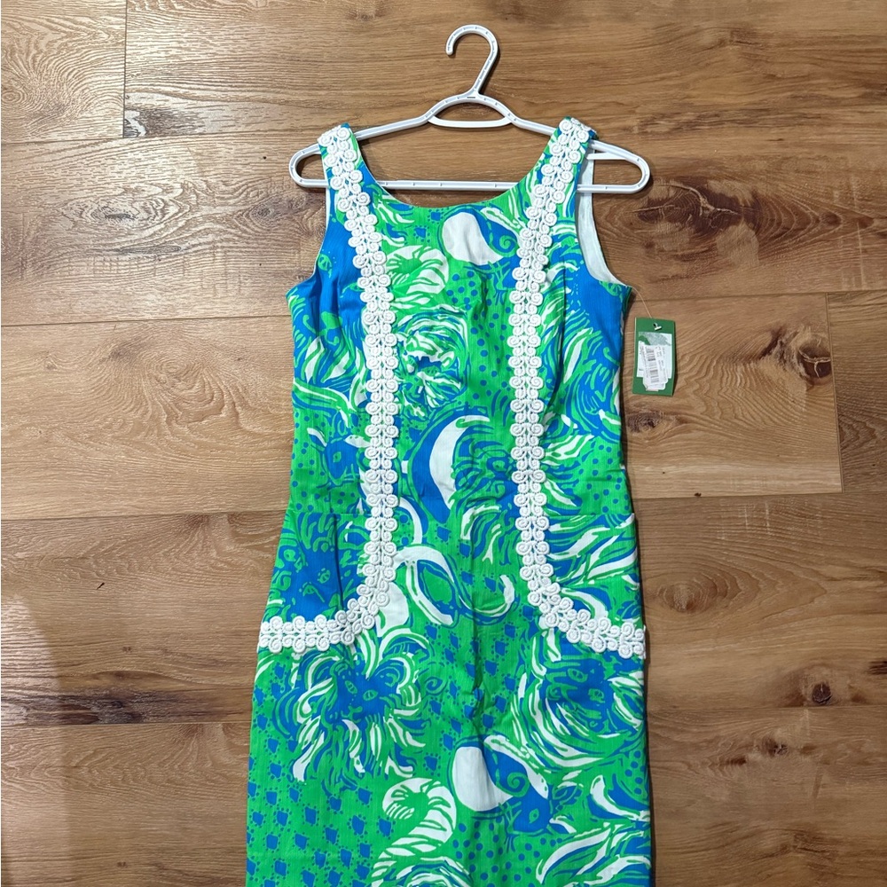 Lilly Pulitzer Green and Blue Dress